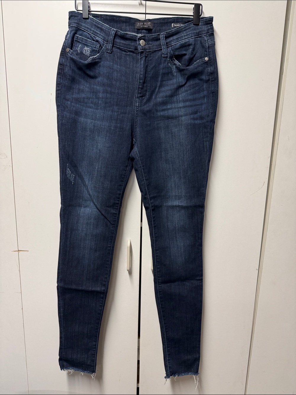 Judy Blue High-Rise Skinny Jeans in Dark Blue